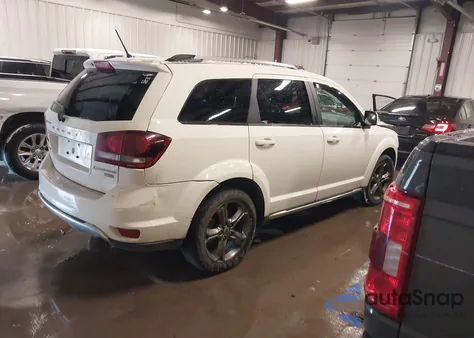 2018 Dodge Journey Crossroad из США, поврежденный, VIN 3C4PDCGG7JT215838